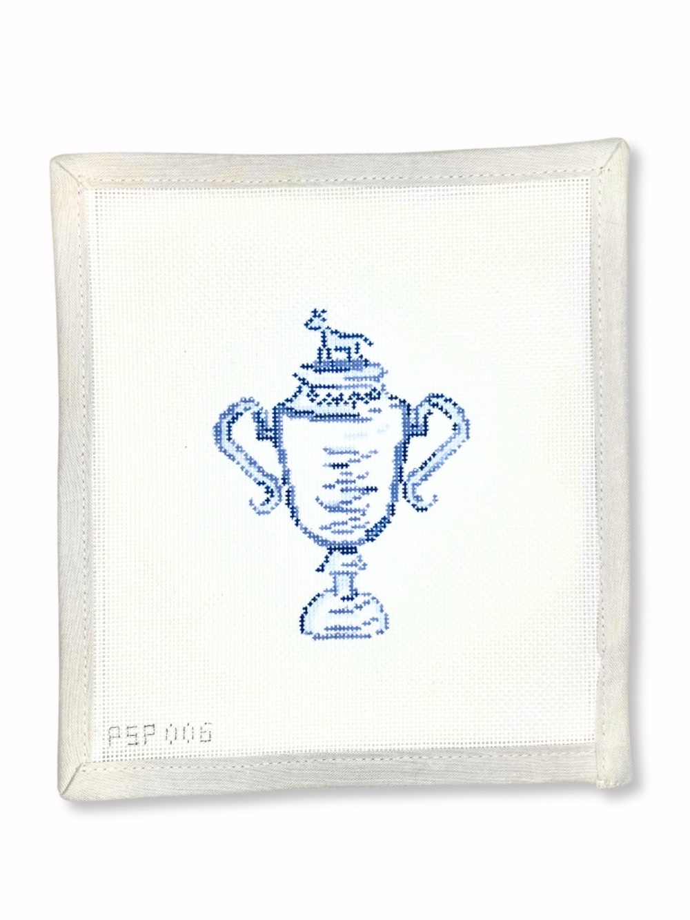 Kentucky Derby Trophy Needlepoint Canvas 18m